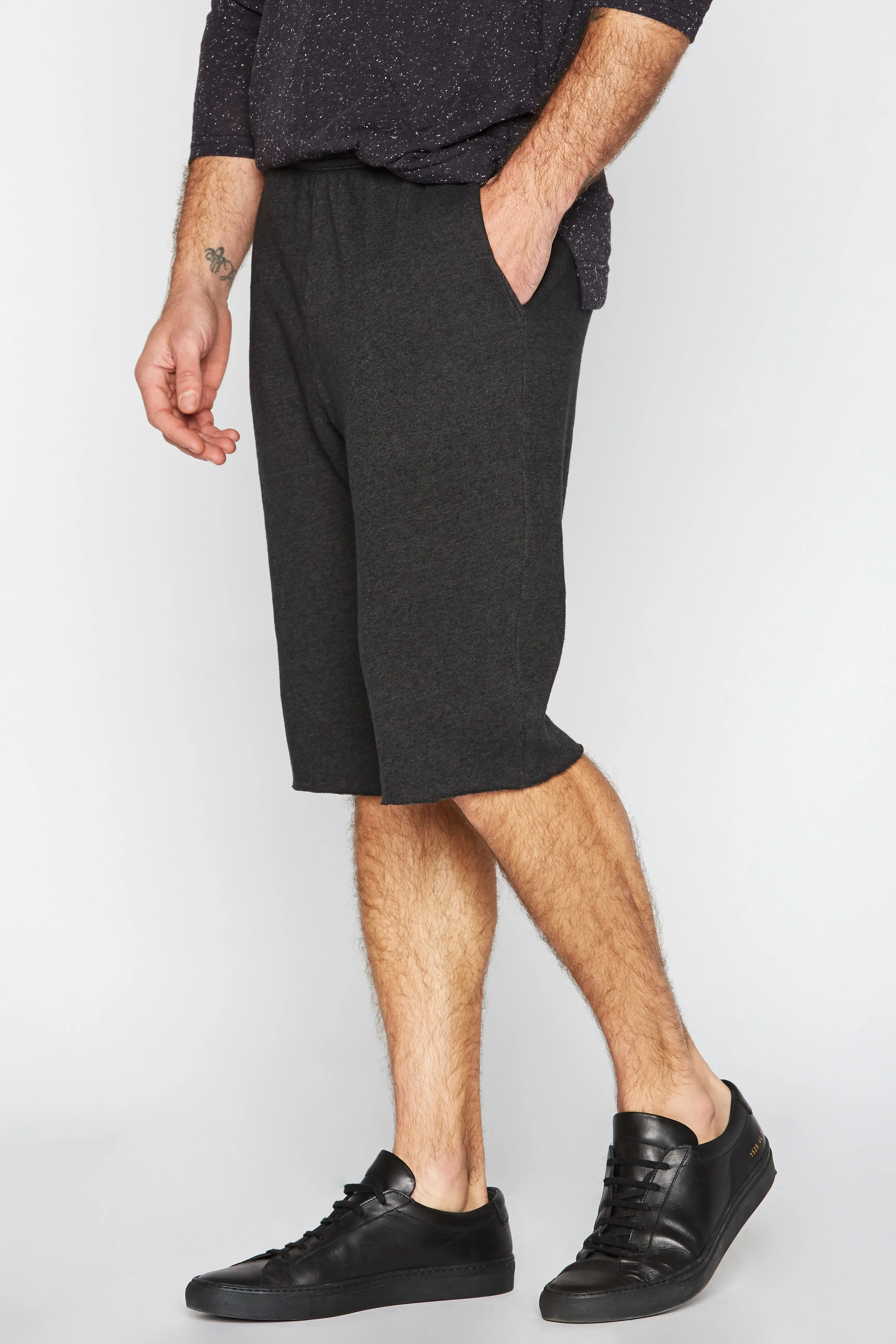 Men's French Terry Cut Off Short