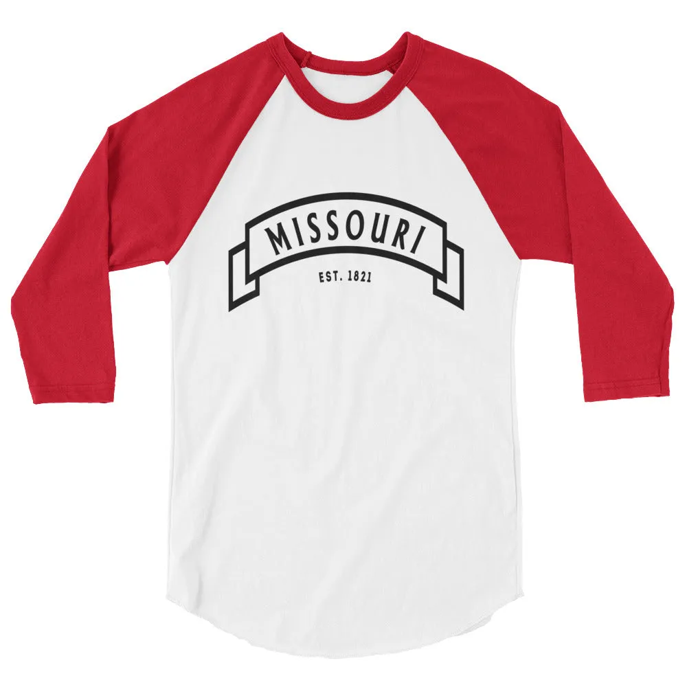 Missouri - 3/4 Sleeve Raglan Shirt - Established