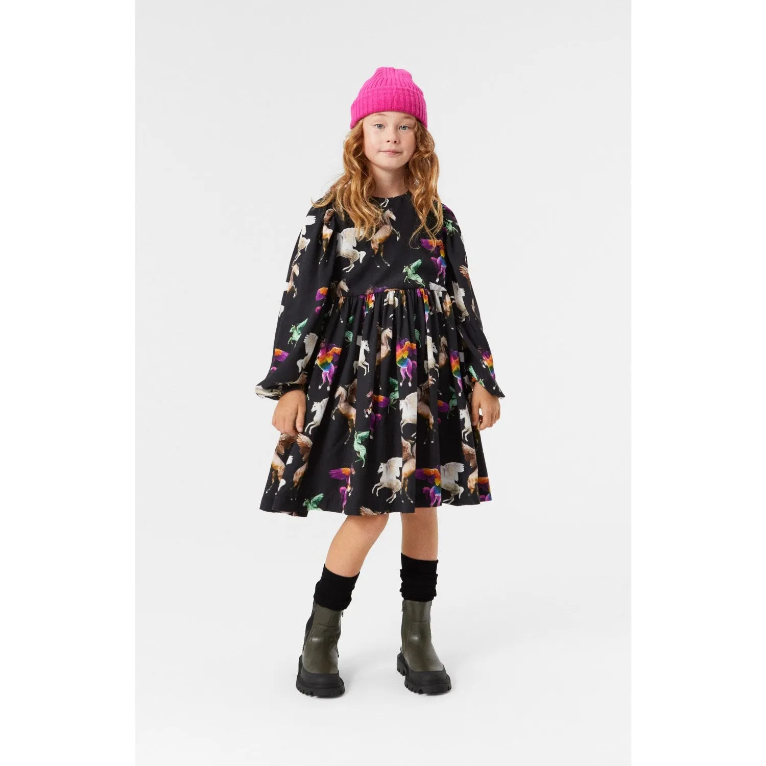 Molo Flying Pegasus Cocos Dress