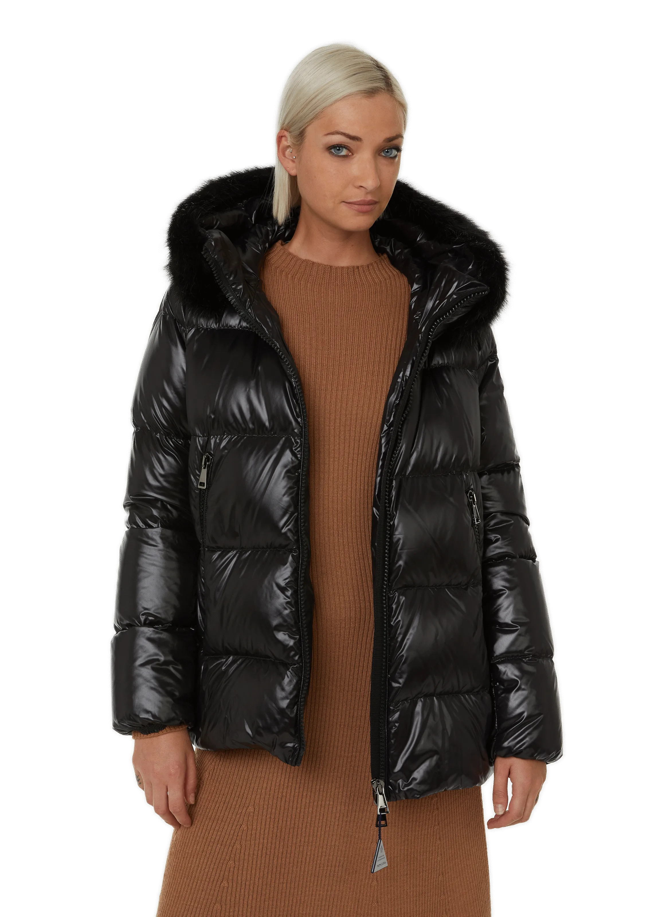 MONCLER  Laiche down jacket - Black