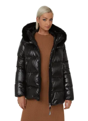 MONCLER  Laiche down jacket - Black