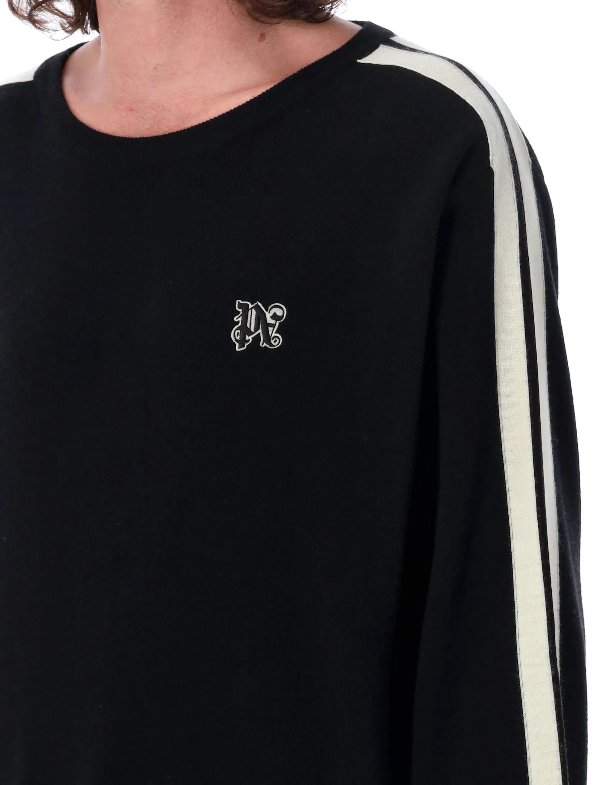 PA MONOGRAM TRACK SWEATER