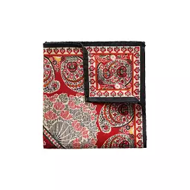 Paisley Print Pocket Square