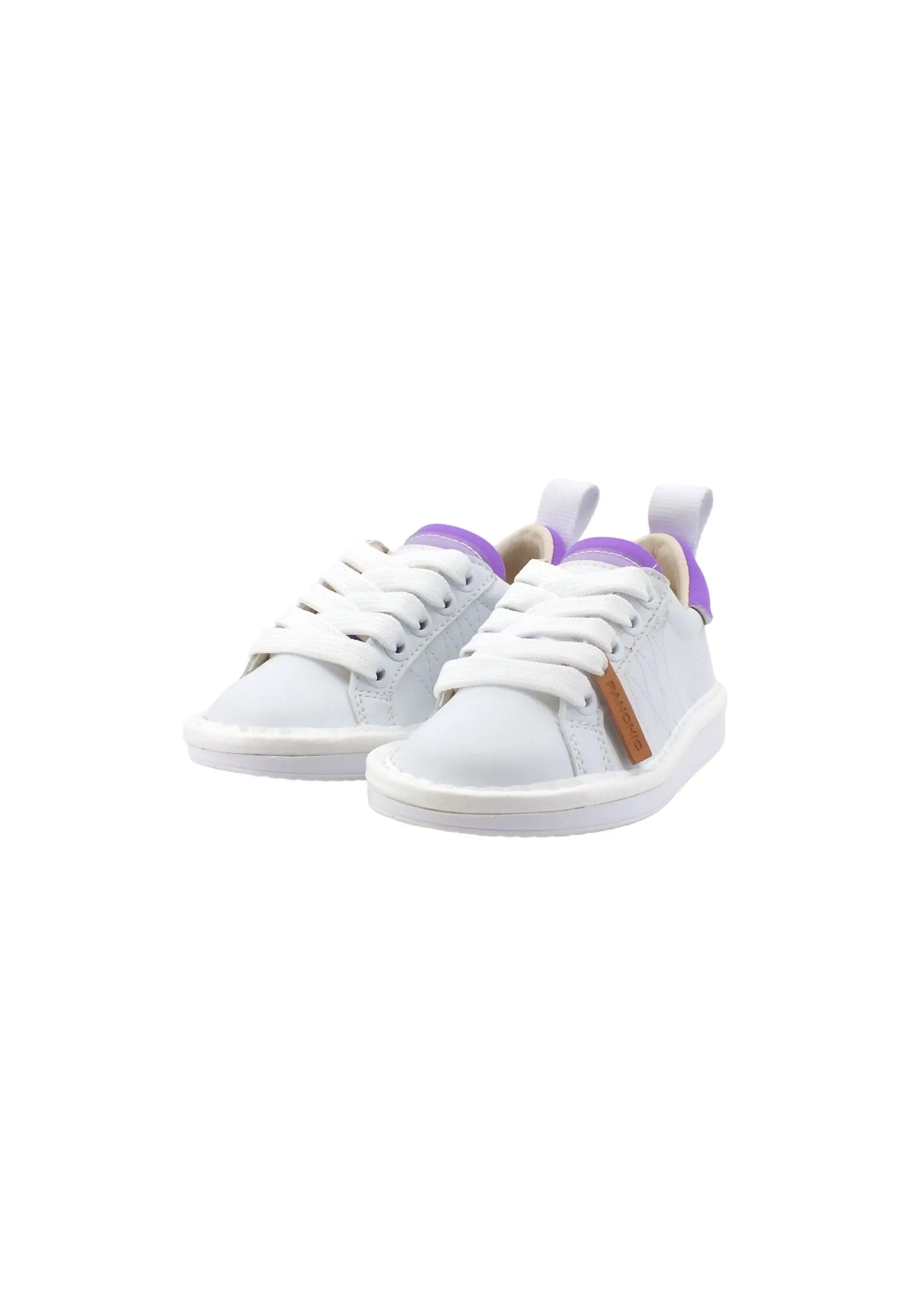 PAN CHIC Sneaker Bambino White Violet P01B00300260016