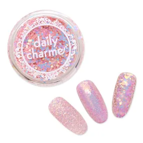 Pastel Iridescent Glitter / Strawberry Shortcake