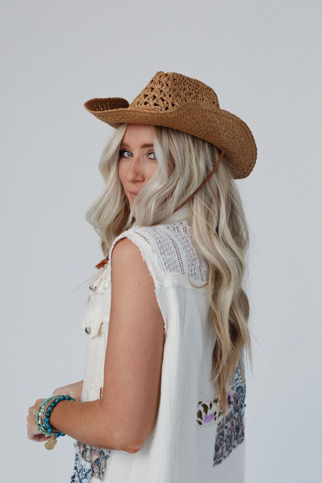 Prairie Woven Hat - Tan