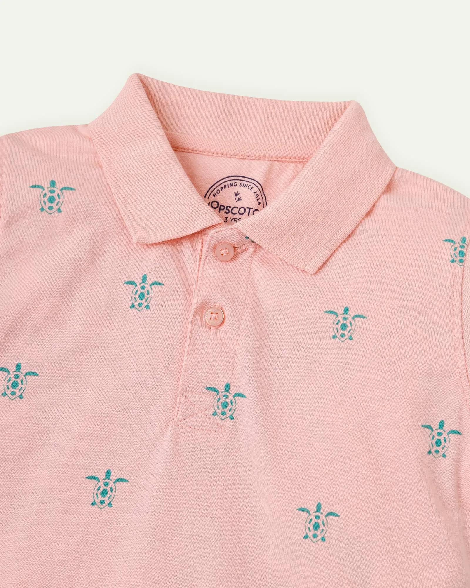 Printed Turtles Polo