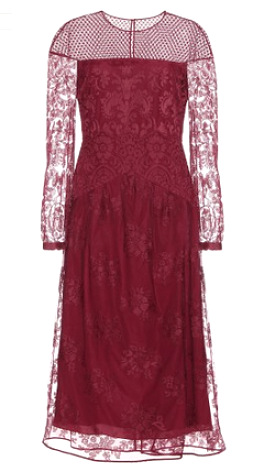 Red Lacework Dress