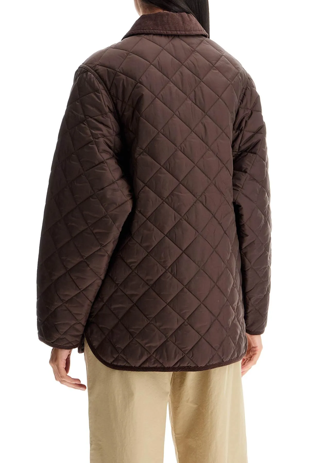 Saks Potts Aiden Quilted   Brown