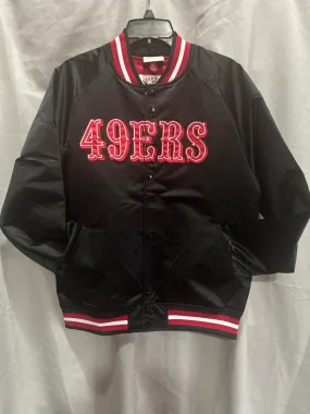 San Francisco 49Ers NFL Mitchell & Ness Throwback Mens Jacketii