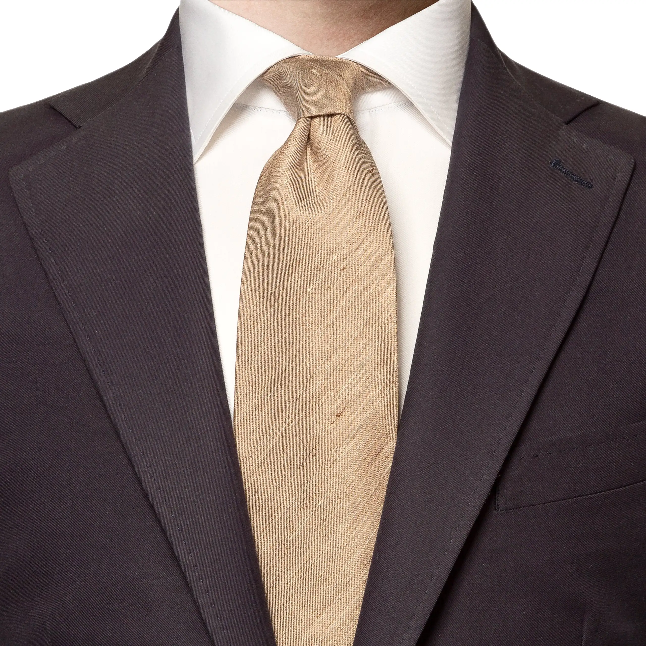 Silk Linen Tie