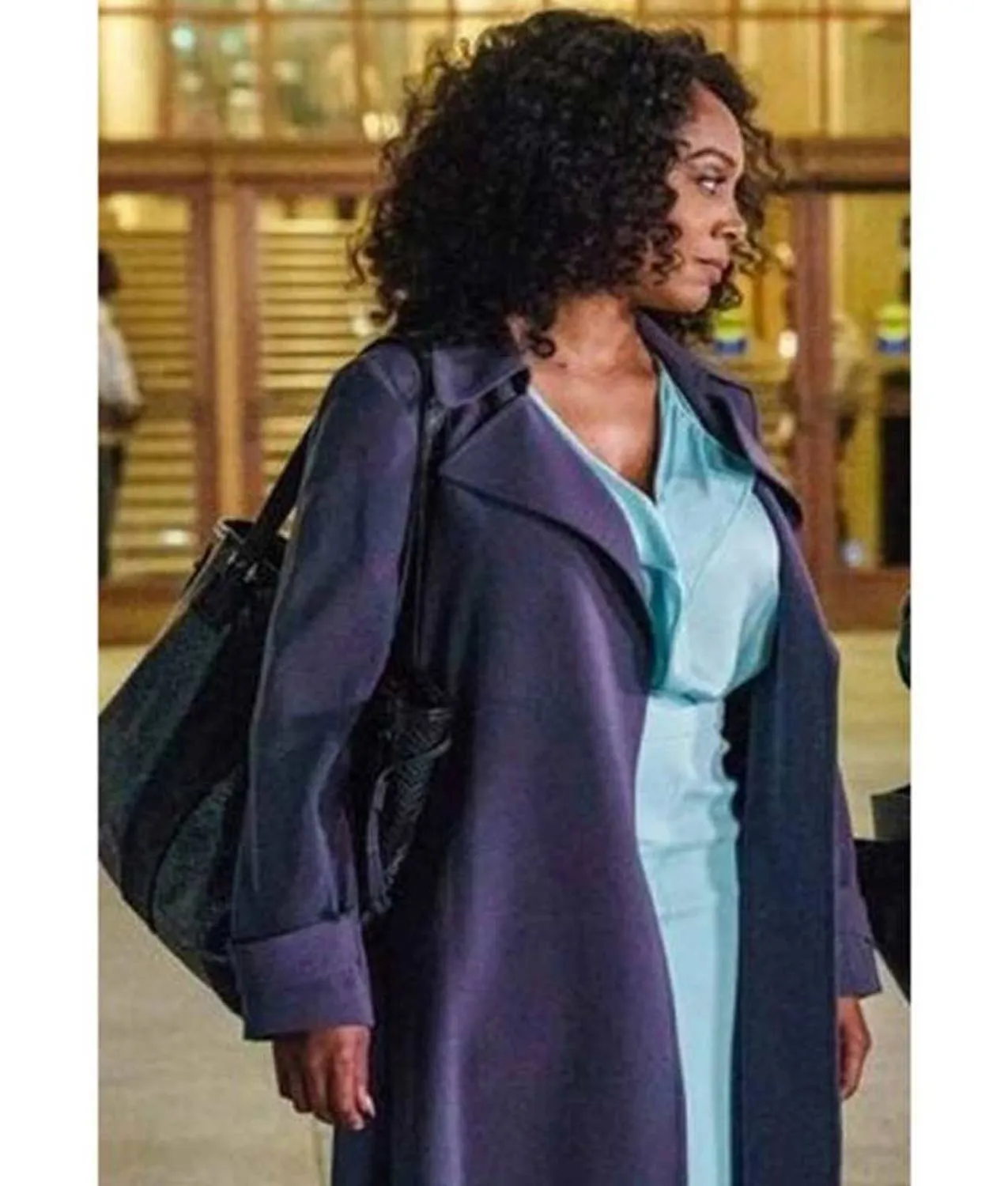 Simone Missick All Rise Coat | Lola Carmichael Long Coat