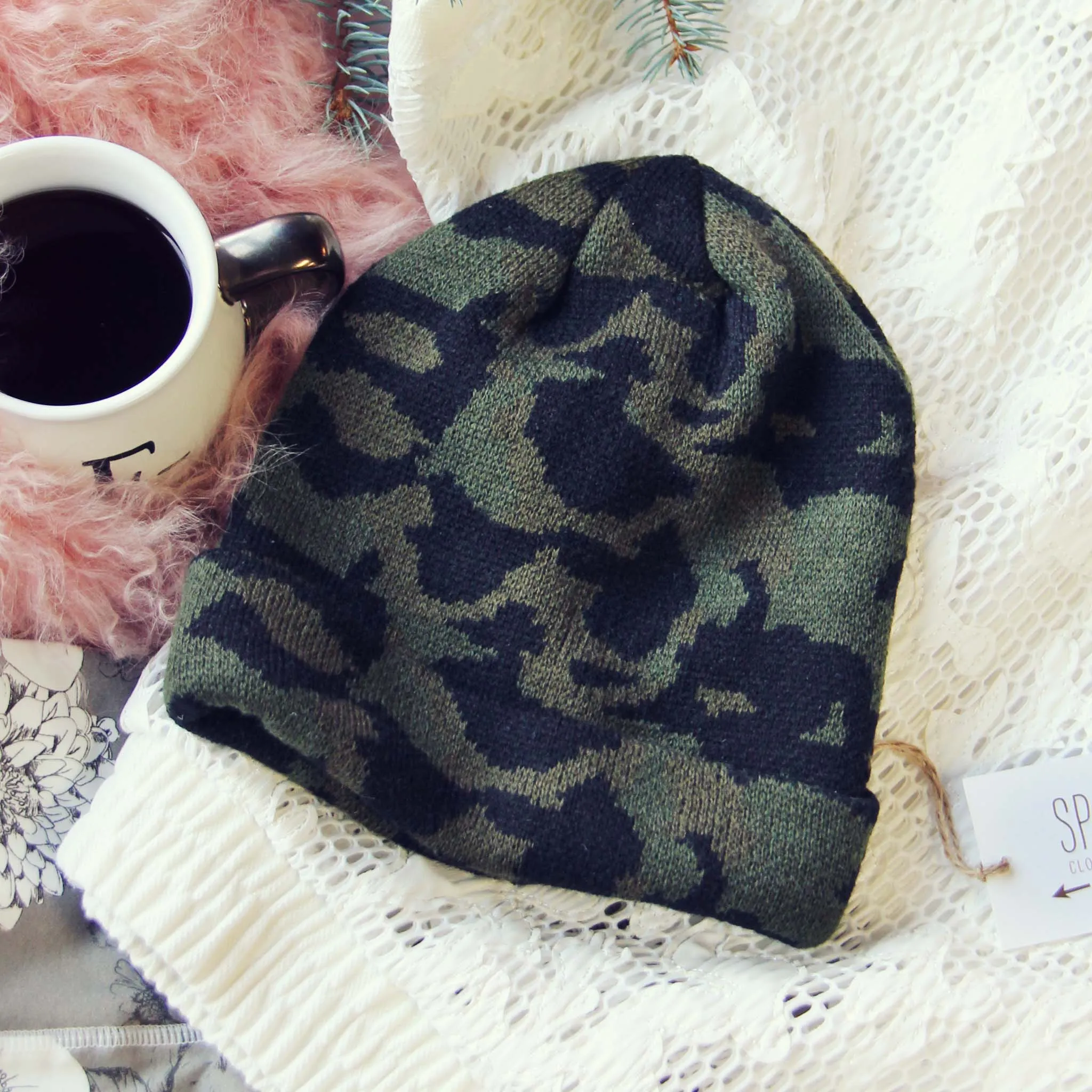 Soft Camo Beanie