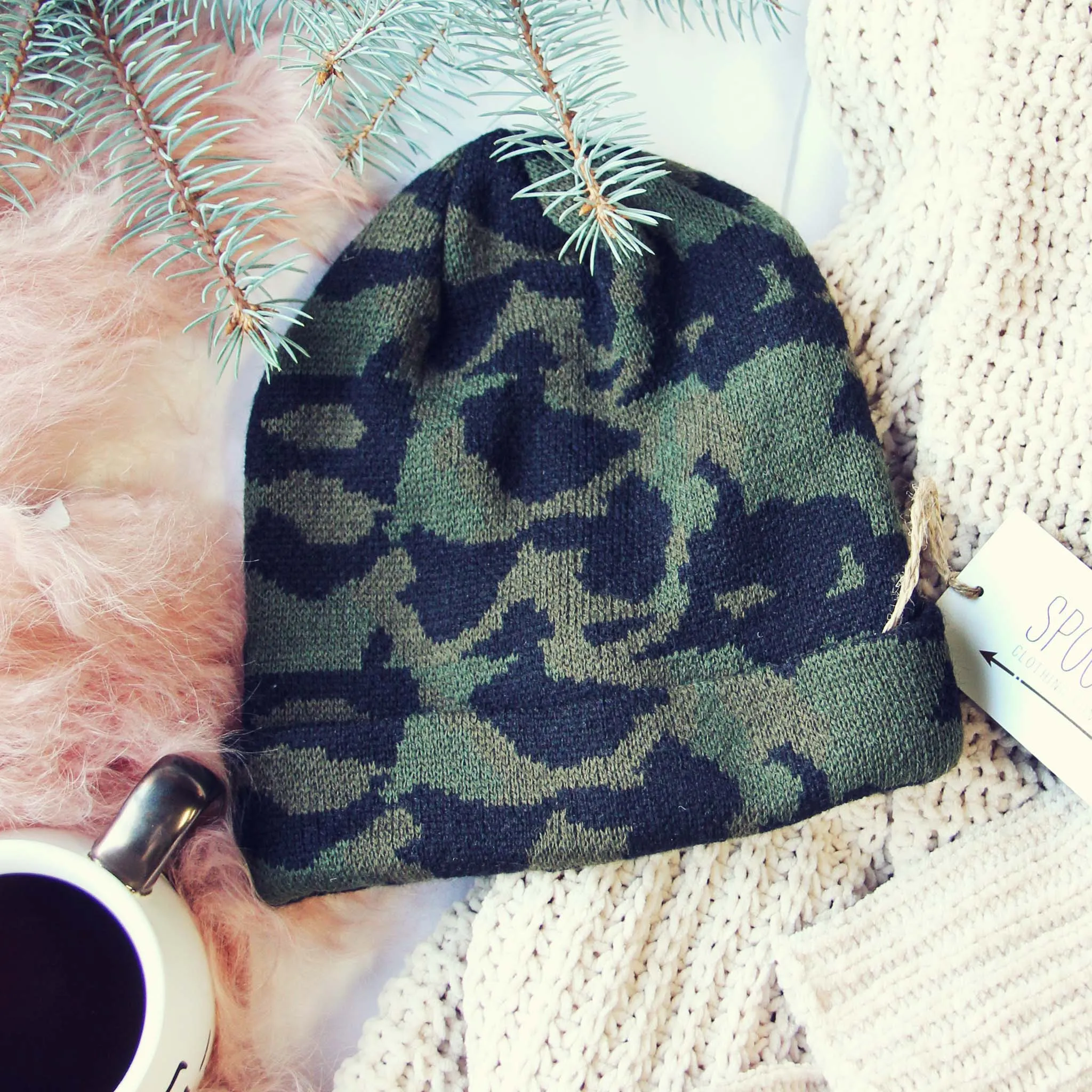 Soft Camo Beanie