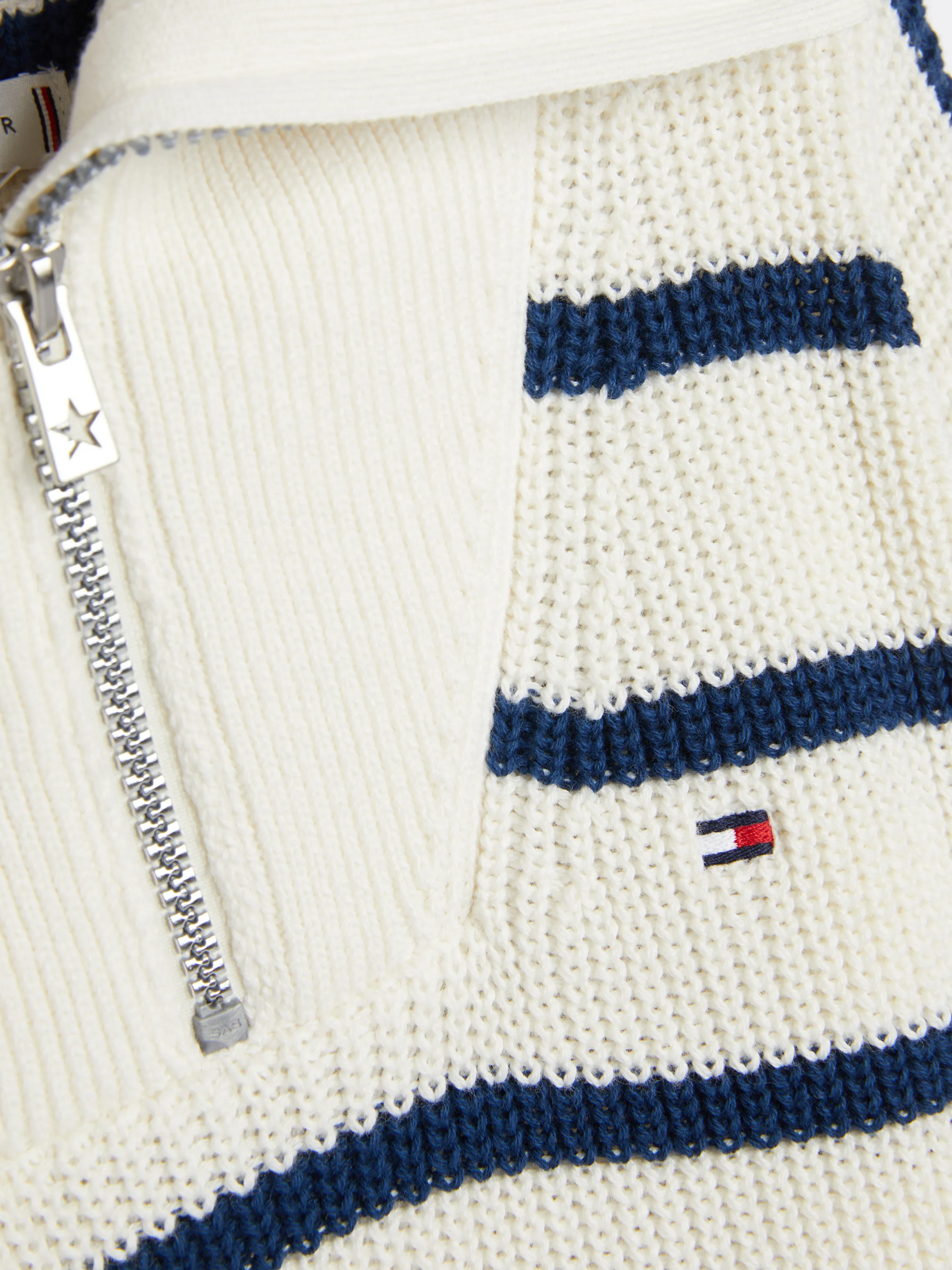 Stripe Half-Zip Jumper | Sweatshirts & Hoodies | Tommy Hilfiger