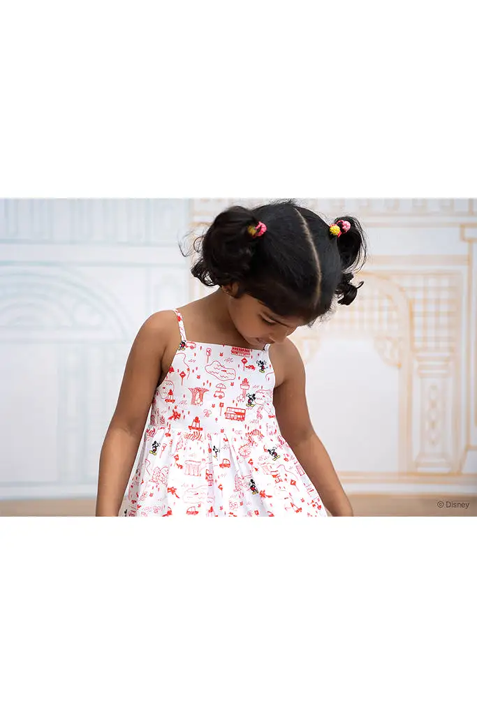 Summer Dress - Red Road Trip Mickey (12Y, XS left!)