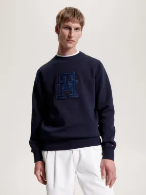 TH Monogram Applique Sweatshirt | Sweatshirts & Hoodies | Tommy Hilfiger