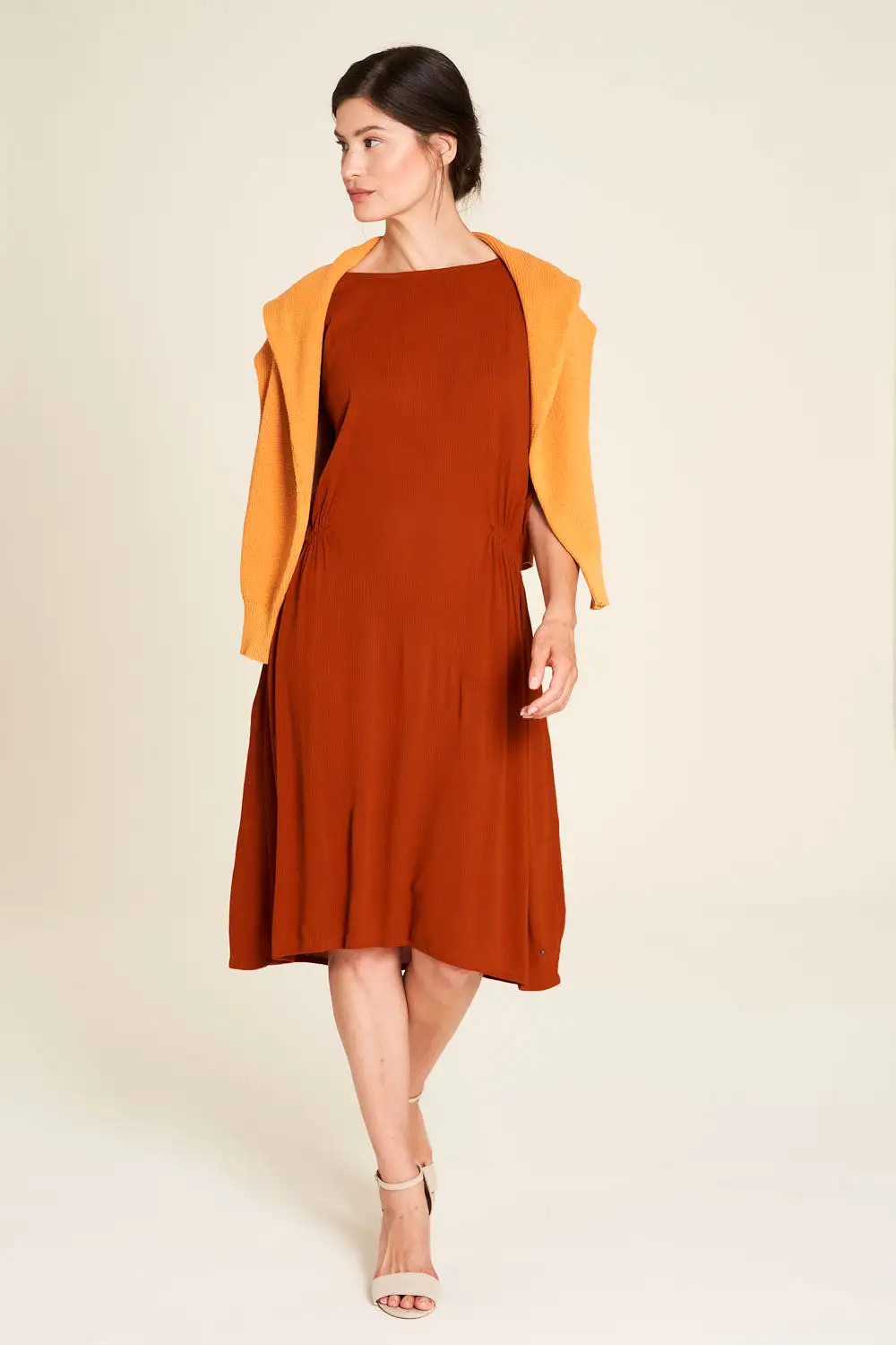 Tranquillo Red Earth EcoVero Dress