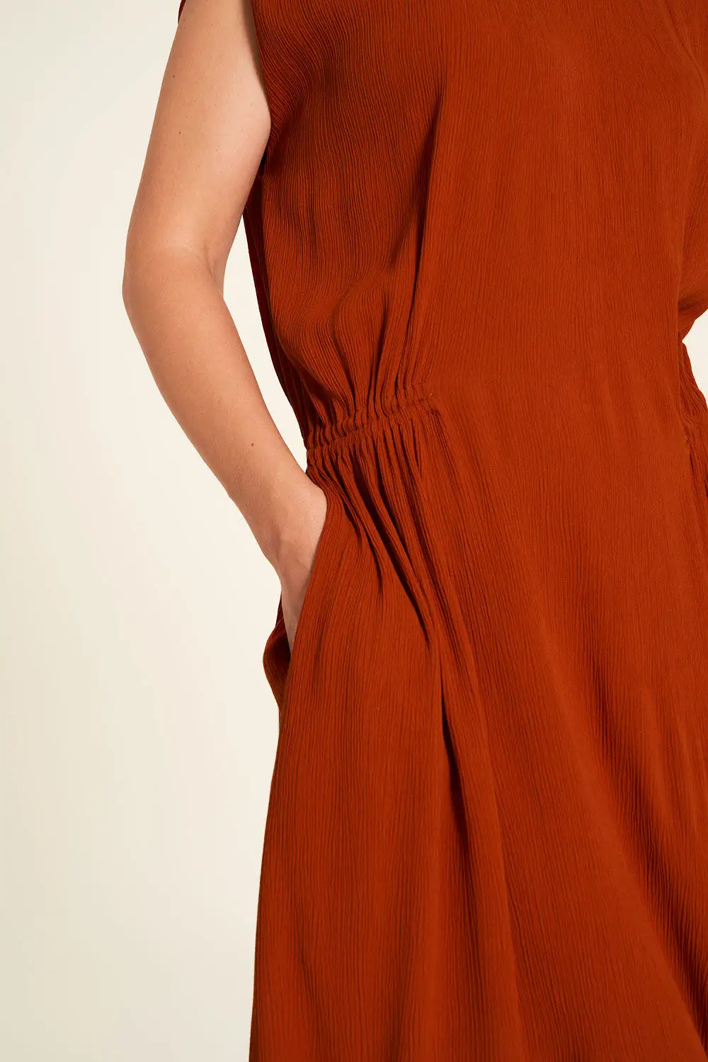 Tranquillo Red Earth EcoVero Dress