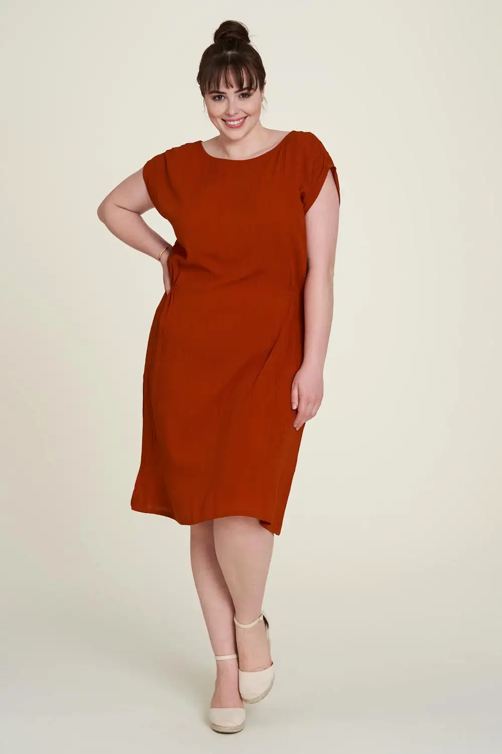 Tranquillo Red Earth EcoVero Dress