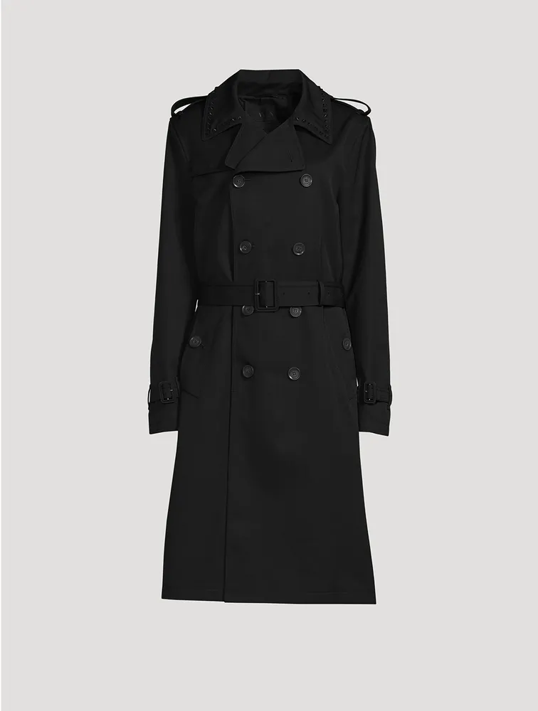 VALENTINO Rockstud Trench Coat