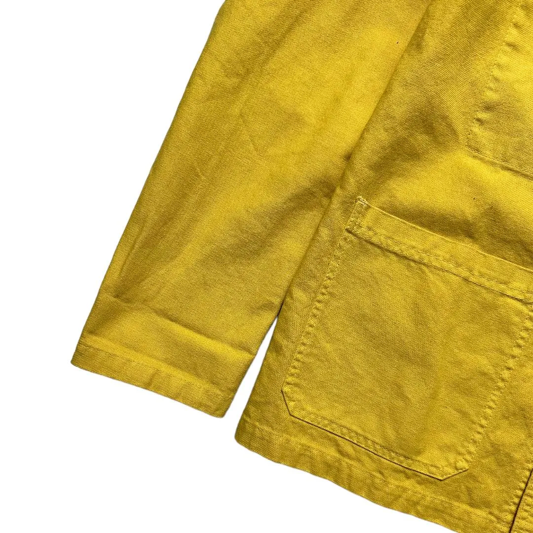 Vetra Yellow Workwear Chore Jacket