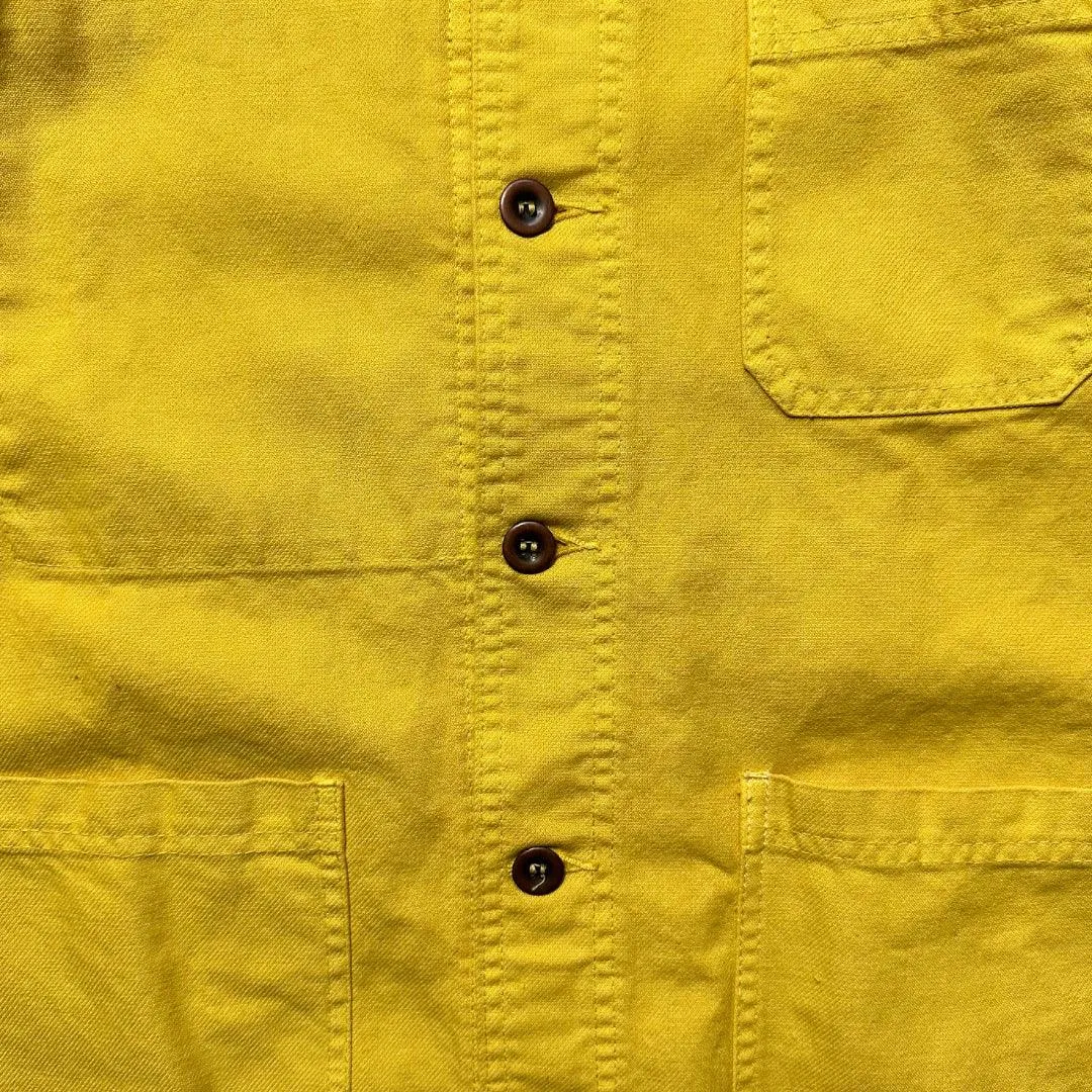 Vetra Yellow Workwear Chore Jacket