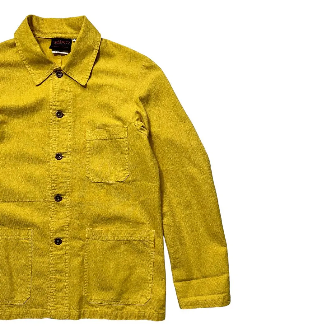 Vetra Yellow Workwear Chore Jacket