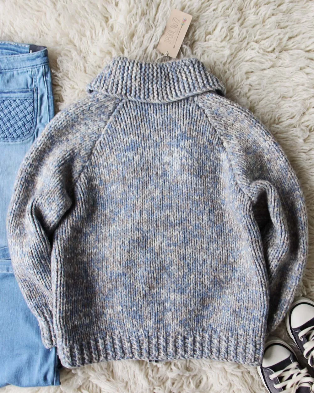 Vintage 60's Hand Knit Nubby Sweater