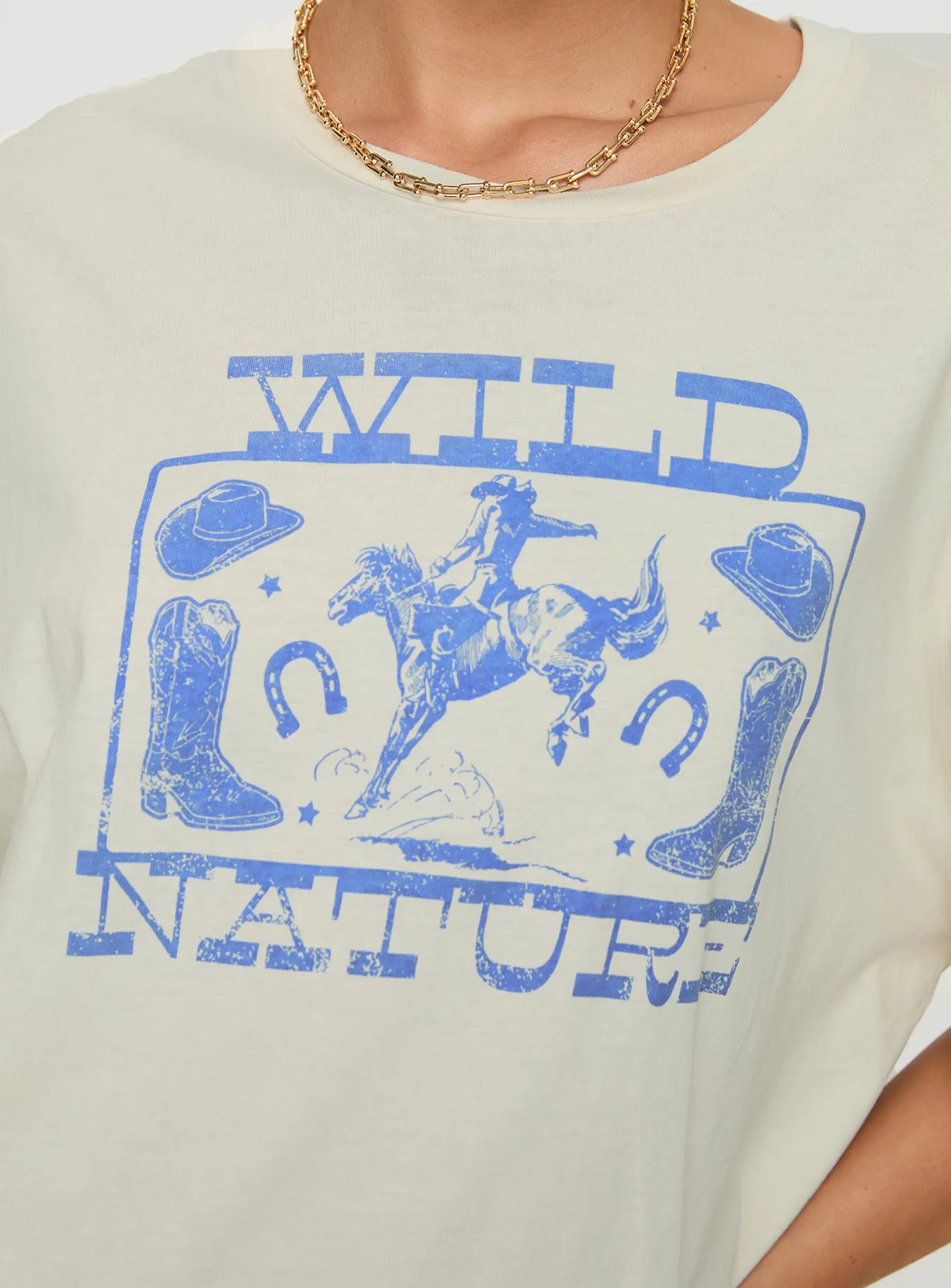 Wild At Heart Tee White