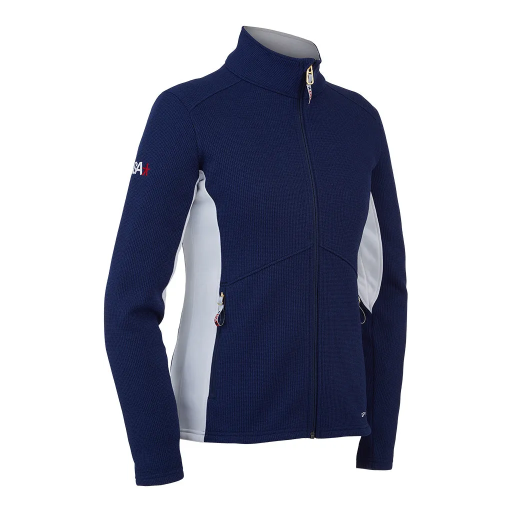 Womens Haze Usa Bandita Full Zip - National (2021)