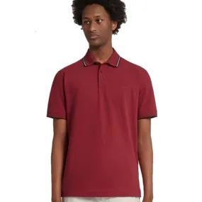 ZZegna Stretch Cotton Piquet Short-sleeve Polo